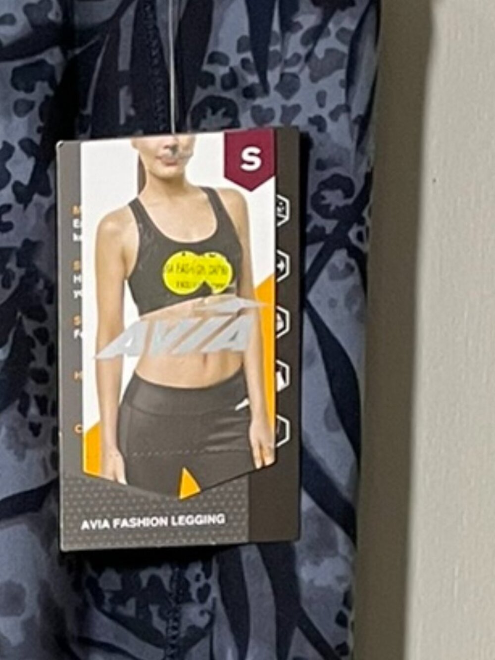 Avia fashion leggings, small